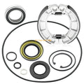 Rear Brake Drum Bearing Seals Kit & Shoes for Honda Rancher 420 TRX420FM (2007–2013)