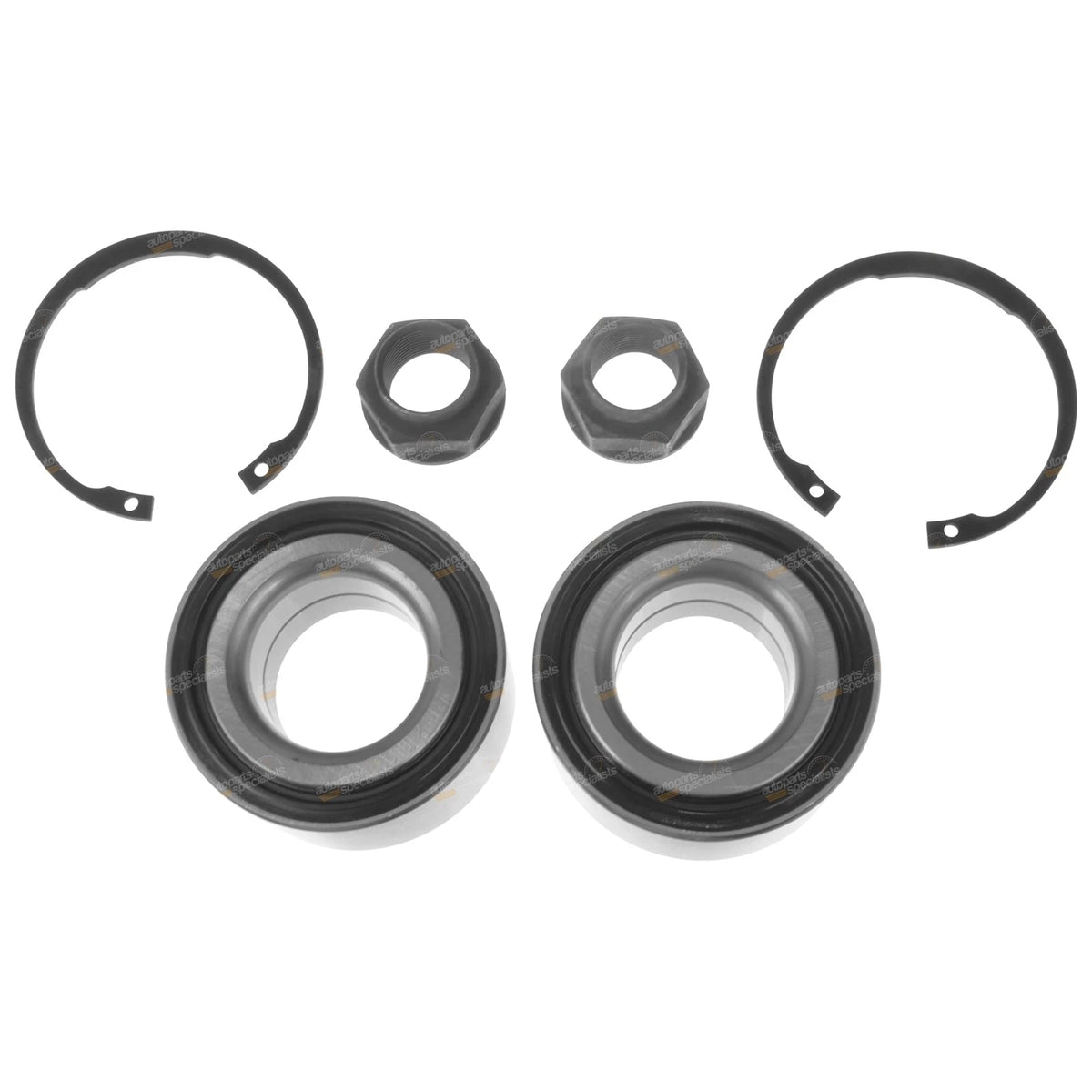 2X Front Wheel Bearing Kits for Honda CR-V RD 4cyl 2.4L K24A1 (2002–2006)