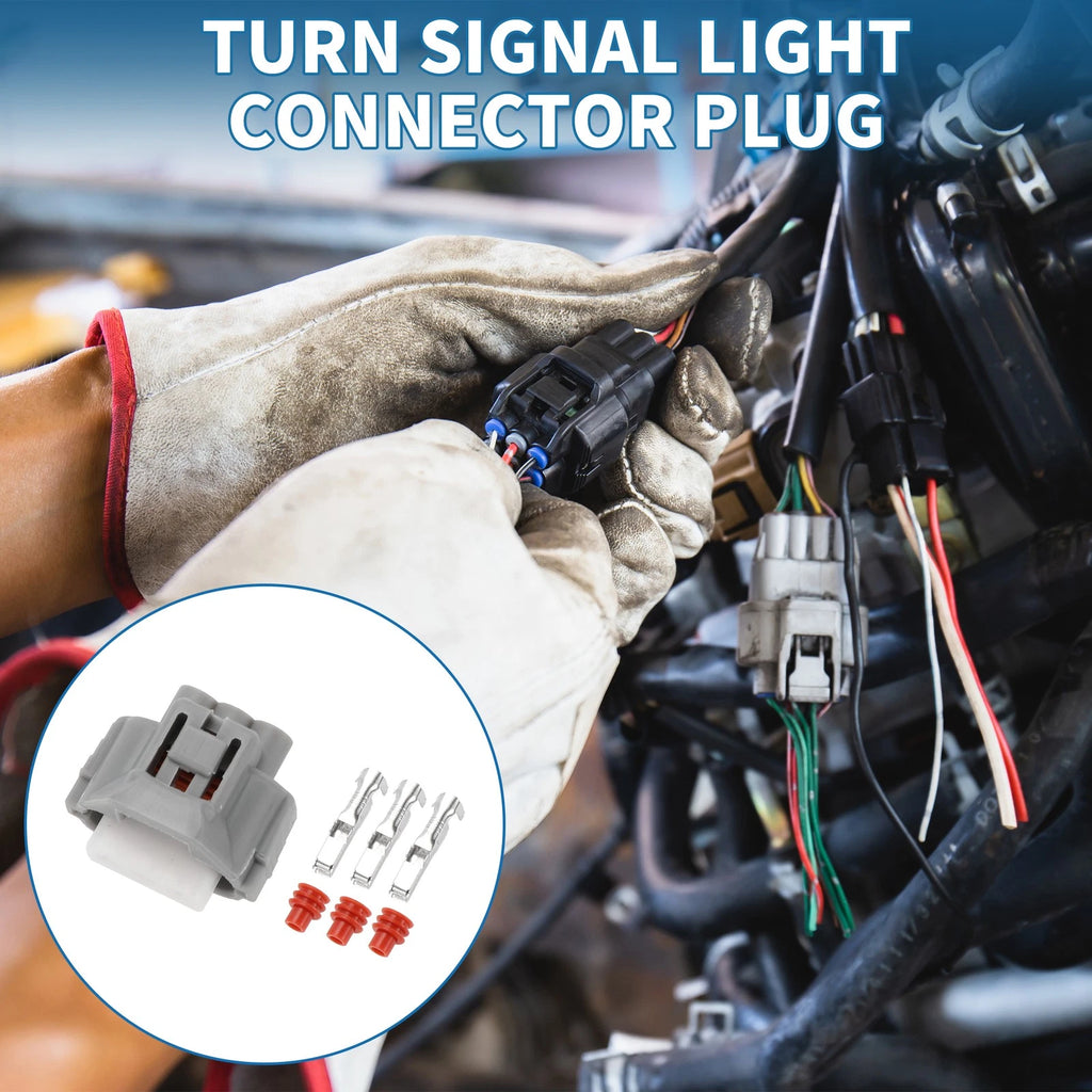 Turn Signal Light Connector Plug Replacement for Toyota Tacoma (1997–2019)