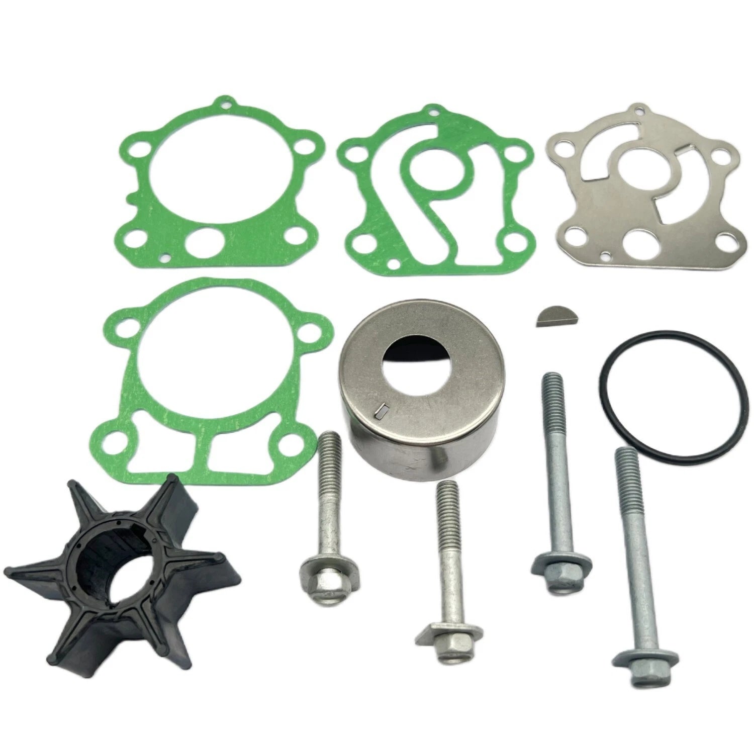 Water Pump Impeller Kit for Yamaha 2 Stroke Outboard (692-W0078-02-00, 18-3370)