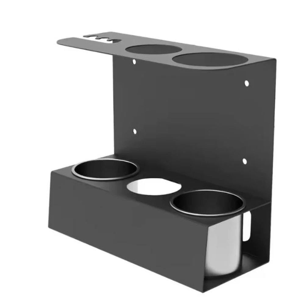 Wall Mounted Funnel Rack for Garage Space Saving