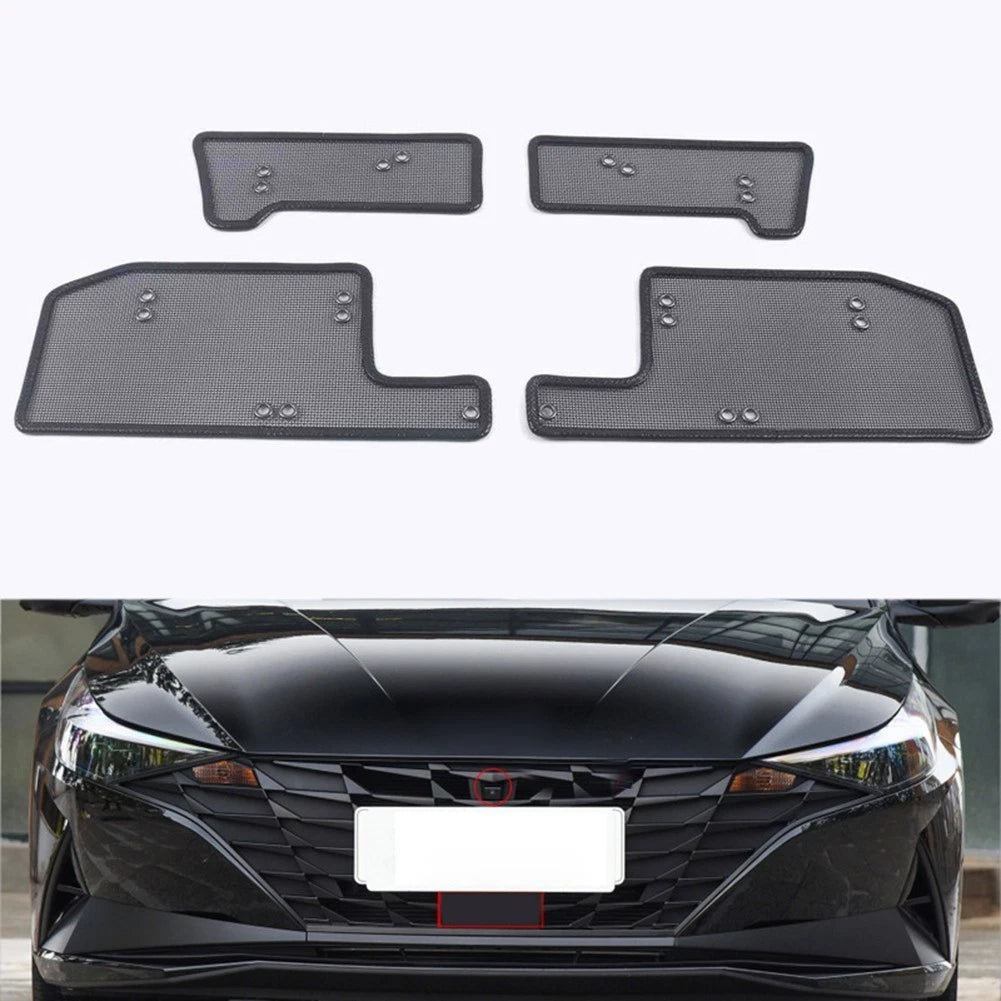 Stainless Steel Grille Protector for Parking Sensor Area (2010–2023)