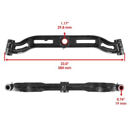 Front Axle Pivot Bar Replacement for John Deere X127 X135R X145 (2005–2010)