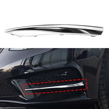 Chrome ABS Front Bumper Vent Mesh Trim for Mercedes W222 (2014–2017)