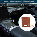 Center Console Panel Sticker for Mercedes-Benz C-Class (2022–2024) Brown Set