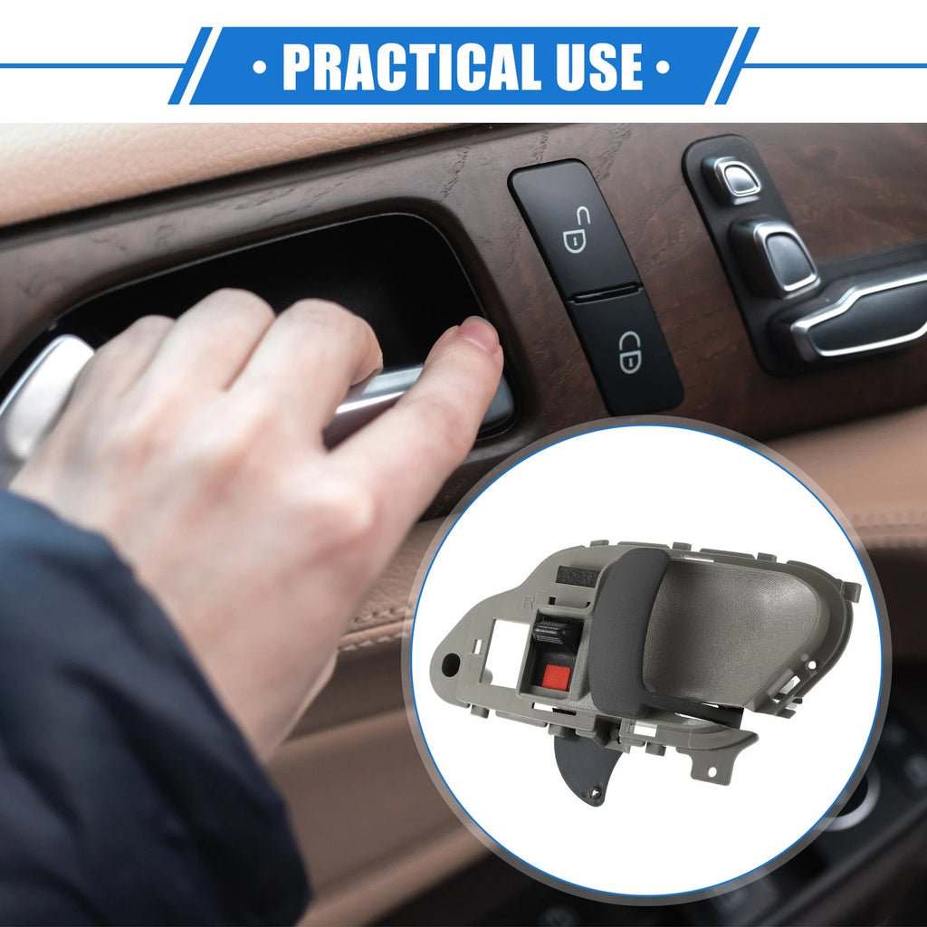 Interior Door Handle Right Replacement for Chevy Suburban C1500 GMC Gray (1992–1999)