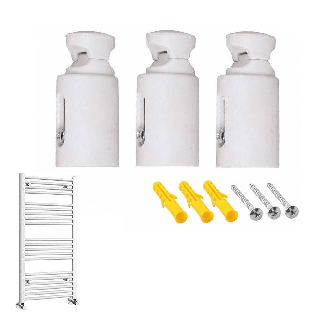 Pack of 3 Adjustable Replacement Brackets for Towel Rail Radiators