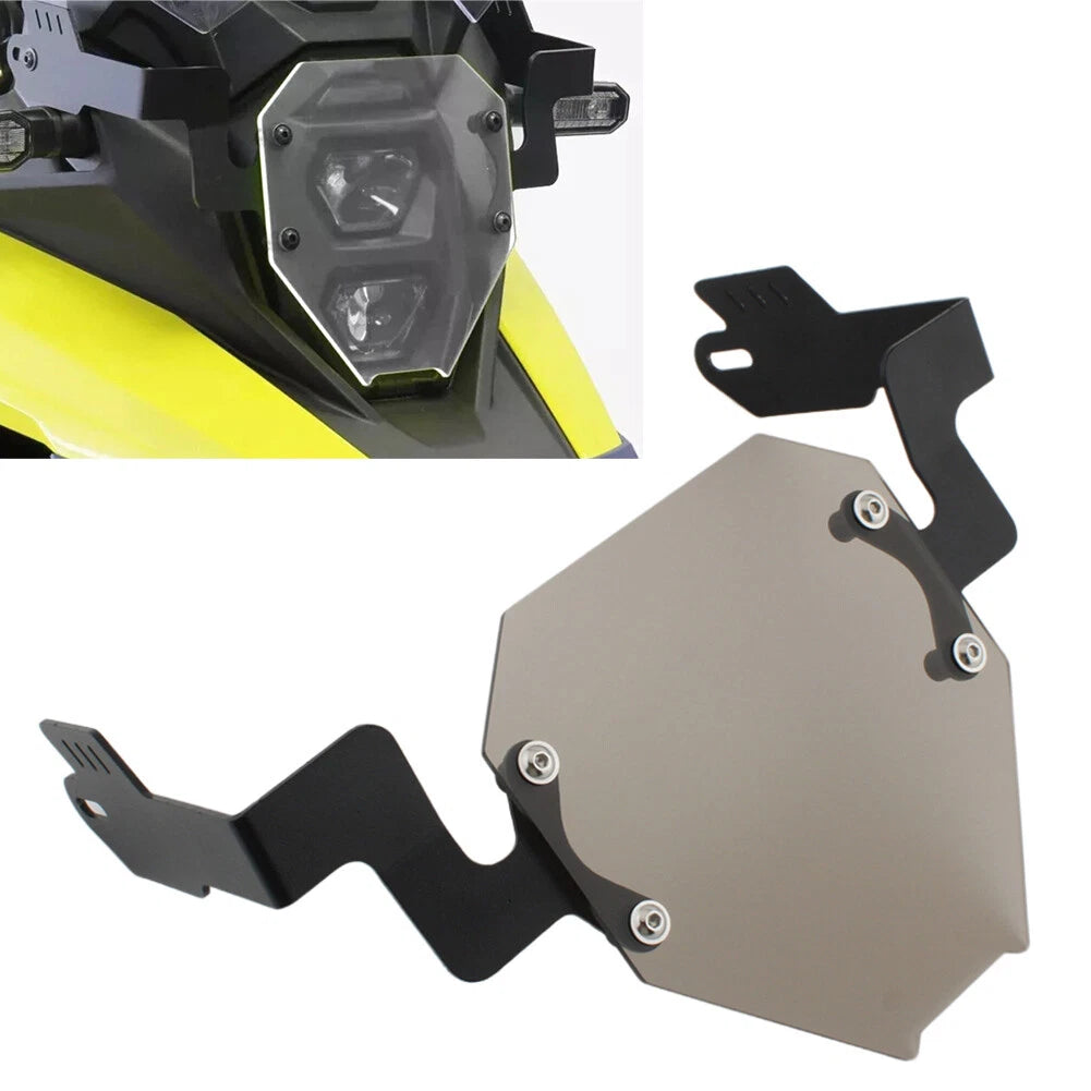 Smoke Headlight Guard Protector Cover for Suzuki V-Strom 800DE (2023–2025)