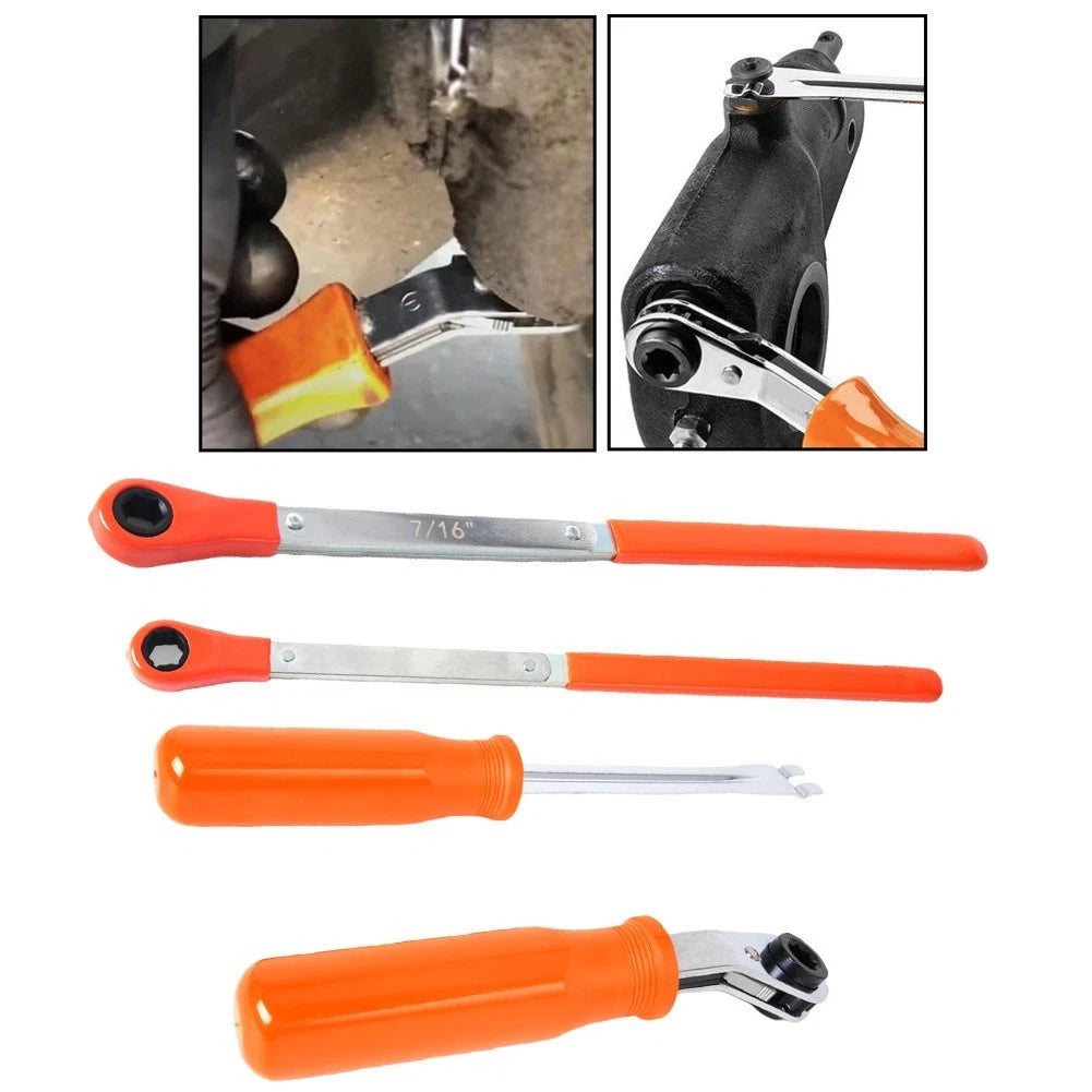 Set of 4 Automatic Slack Adjuster Release Tools for Heavy Duty Trucks
