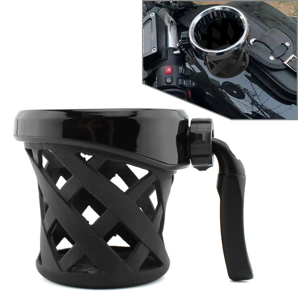 Cup Holder for Universal Motorcycle (Black)