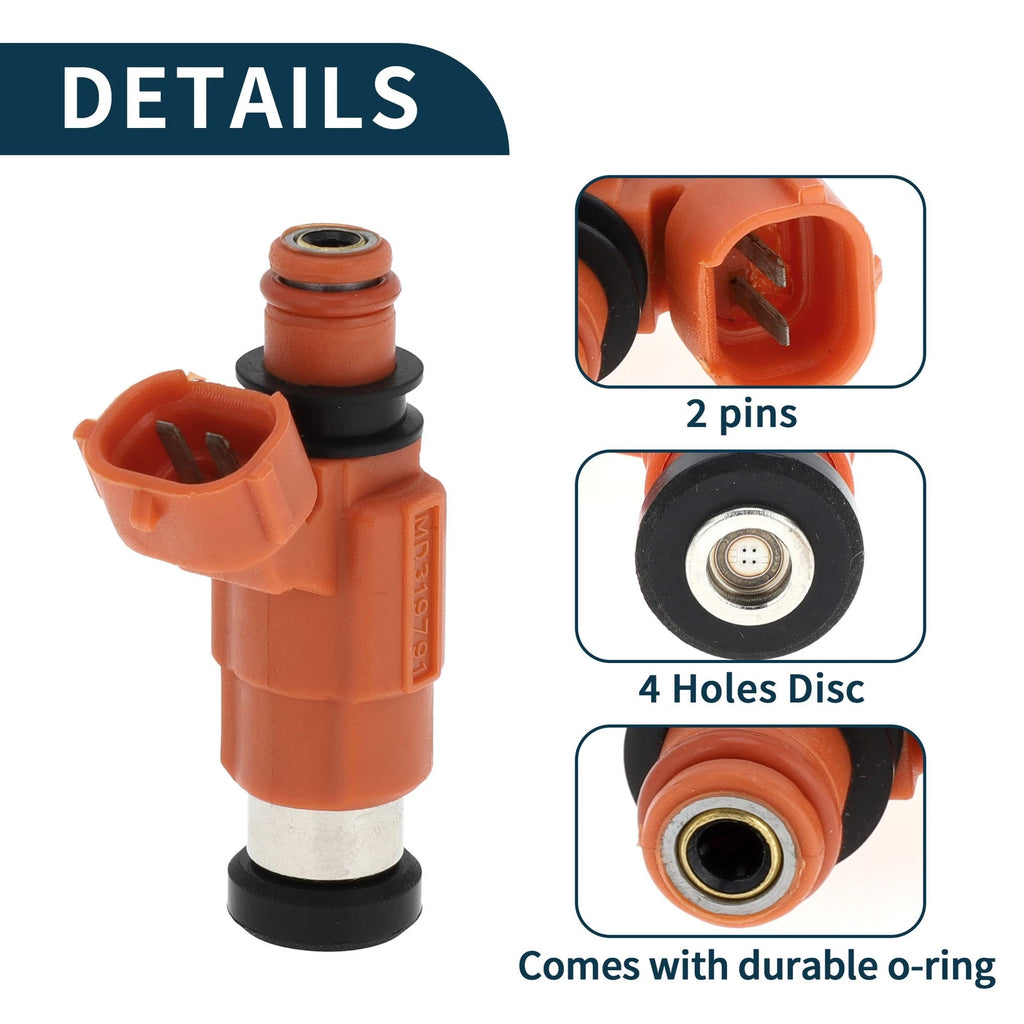 Fuel Injector Replacement for Mitsubishi Eclipse GT 3.0 (2000–2005)