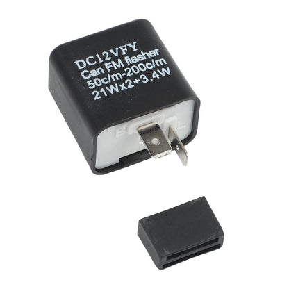 Adjustable 2-Pin Flasher Relay for LED Applications