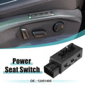 Power Seat Switch Front Left 6 Way Replacement for Chevrolet Avalanche (2007–2013)