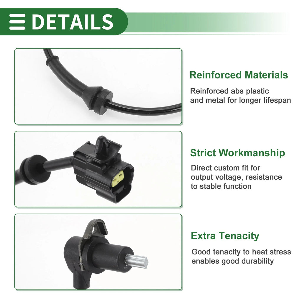 ABS Wheel Speed Sensor Front Left for Chevrolet Aveo (2004–2014)