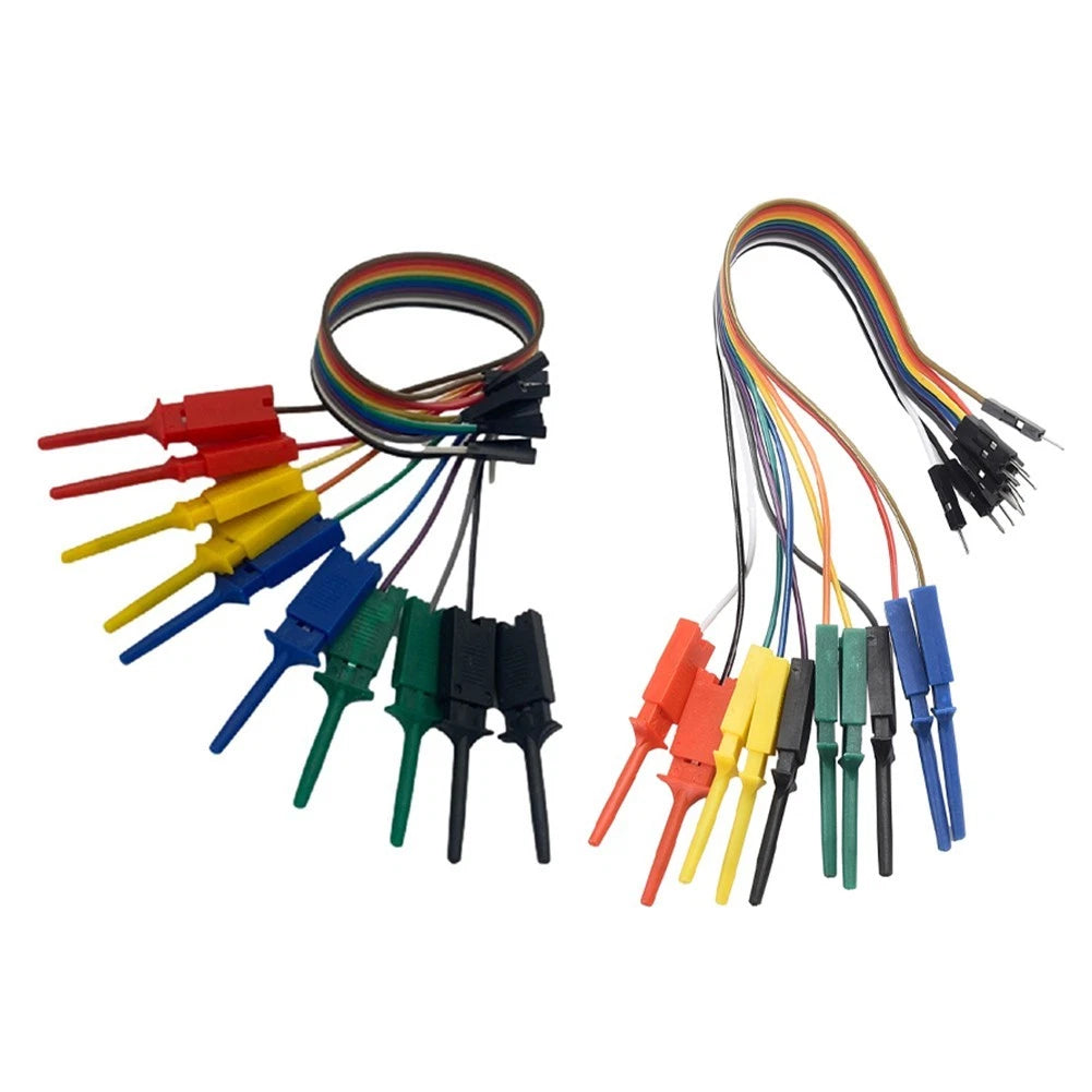 Set of 20 Logic Analyzer Test Hook Clips for Circuit Testing