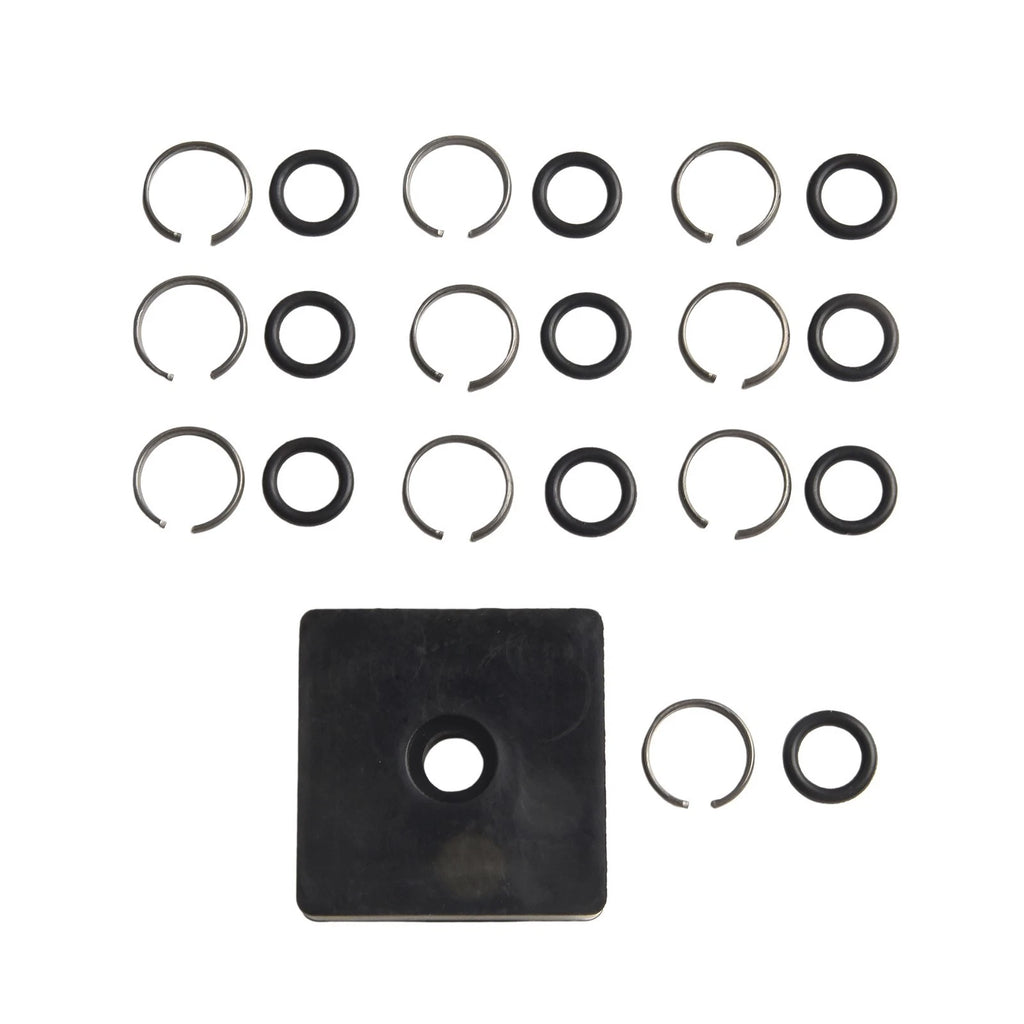 10 Piece Retainer Ring and O Ring Kit for Electric Pneumatic Wrenches