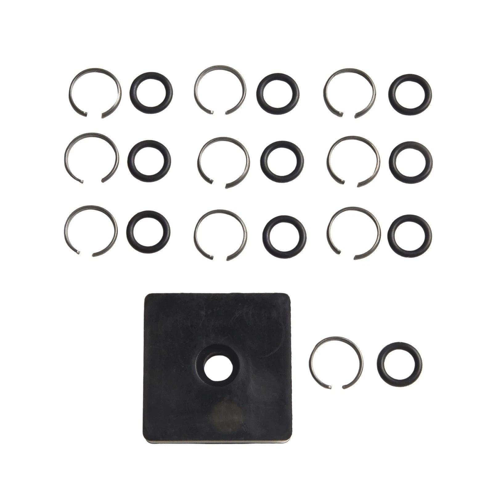10 Piece Retainer Ring and O Ring Kit for Electric Pneumatic Wrenches