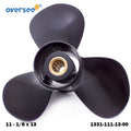 11 1/8x13 Aluminum Propeller for Mercury 40HP Outboard (1331-111-13-0, 48-855860A)