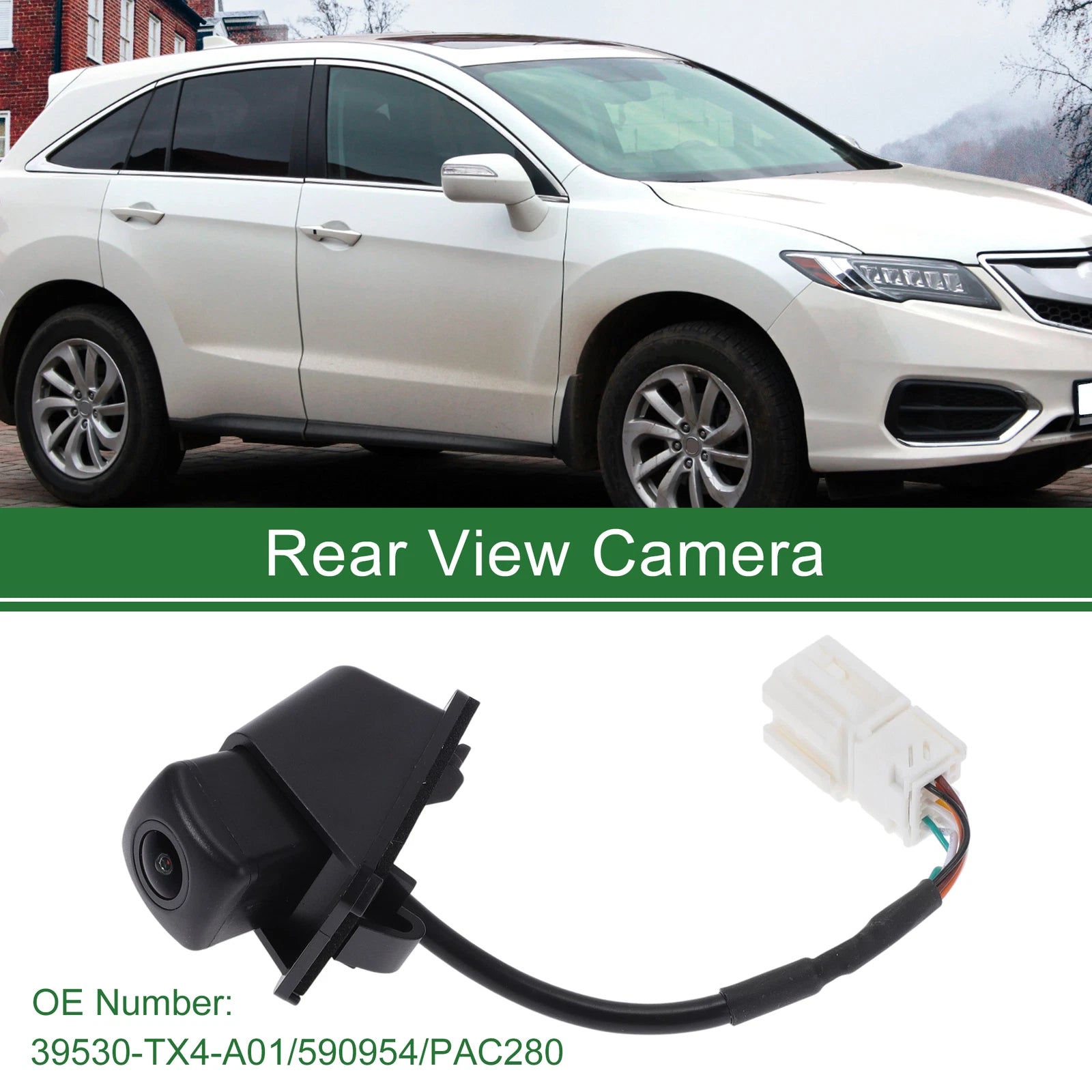 Rear View Camera for Acura RDX (2013–2014) 120-180 Degree