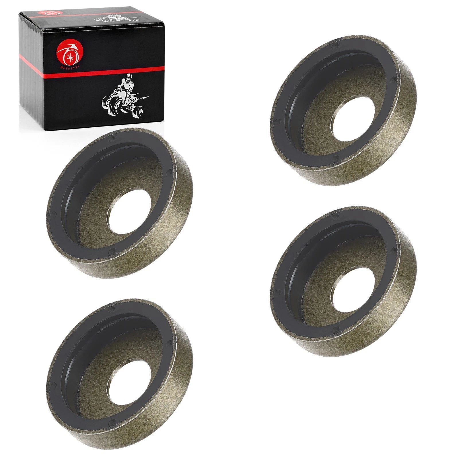 Set of 4 Front A-Arm Bushing Caps for Polaris Sportsman 90 (2007–2016) 0451762