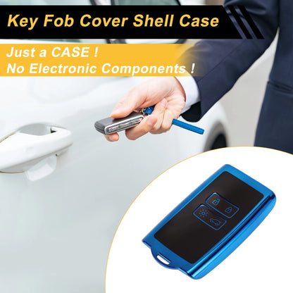 Key Fob Shell Cover Case for Renault Grand Scenic, Megane, Clio, Espace (2000–2023)