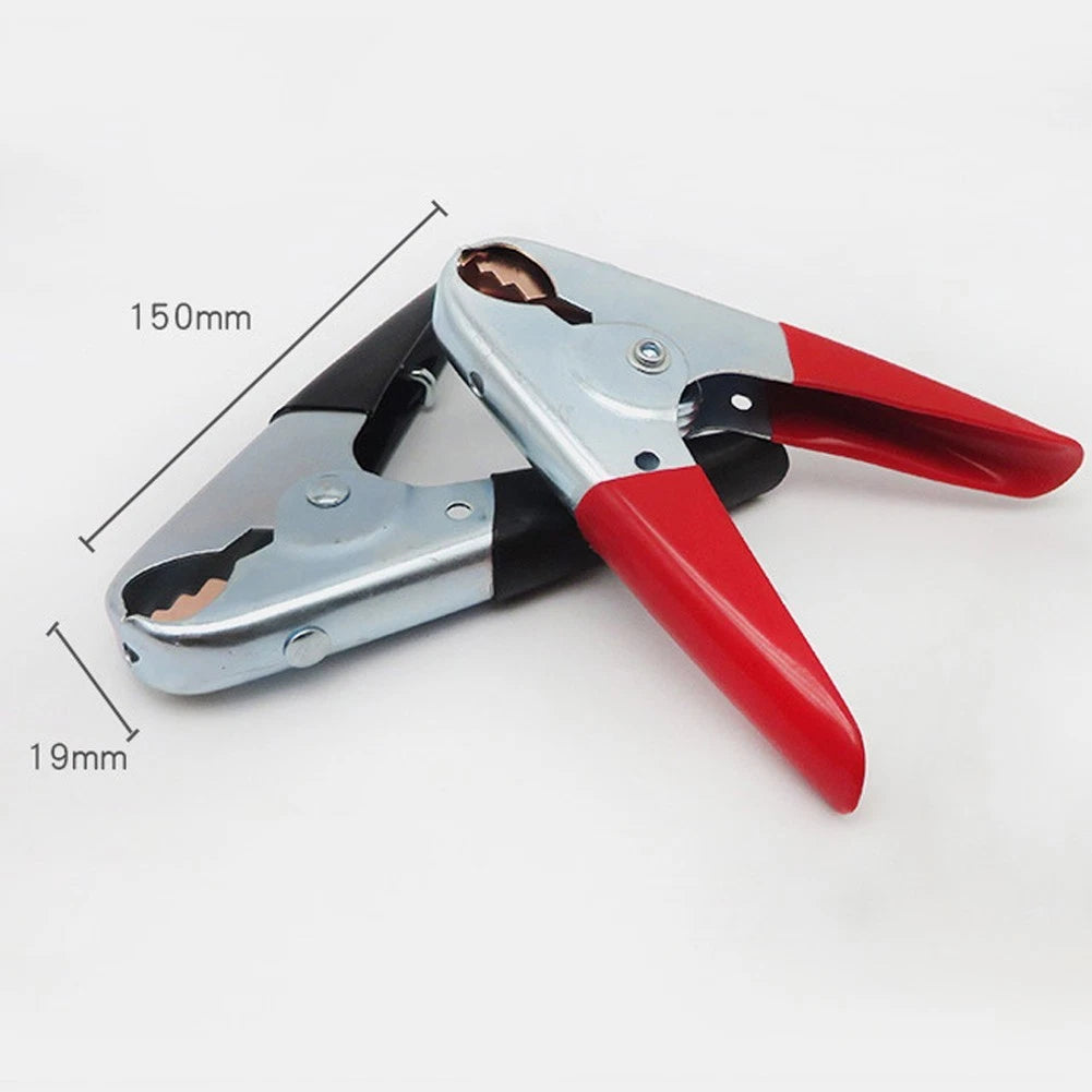 Battery Clamp for For JUMPER Cable Crocodile Clip Car Battery Charger Test