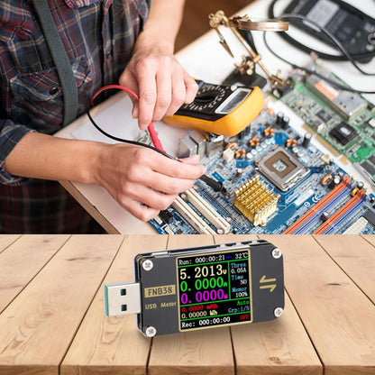 FNB38 USB Tester for Fast Charging Multiple Protocols Support