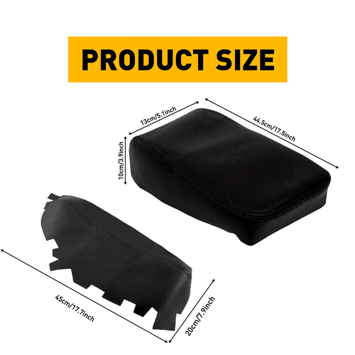 3Pcs Console Cover Lid Armrest & Door Panel for Toyota Avalon (2013–2018)