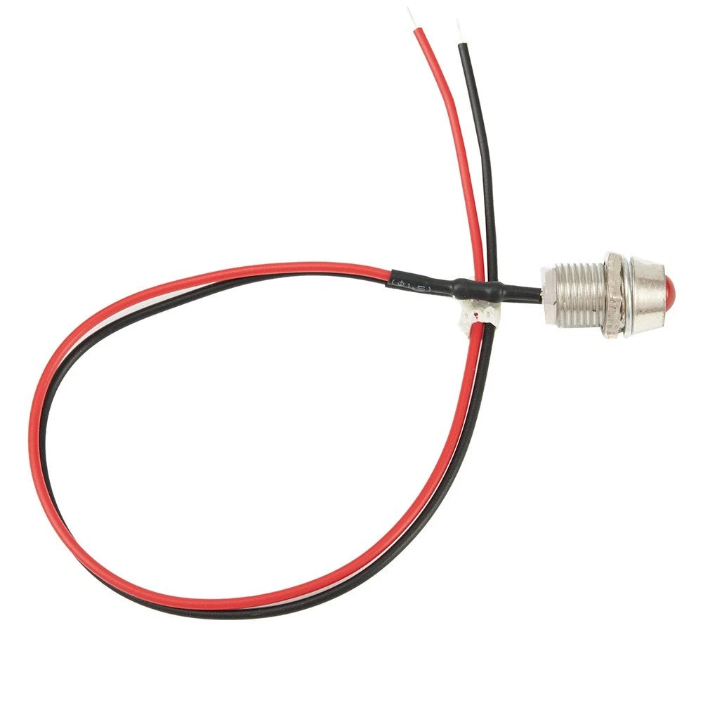 5X LED Indicator Lights for Car Boat Dashboard Panel (12V)