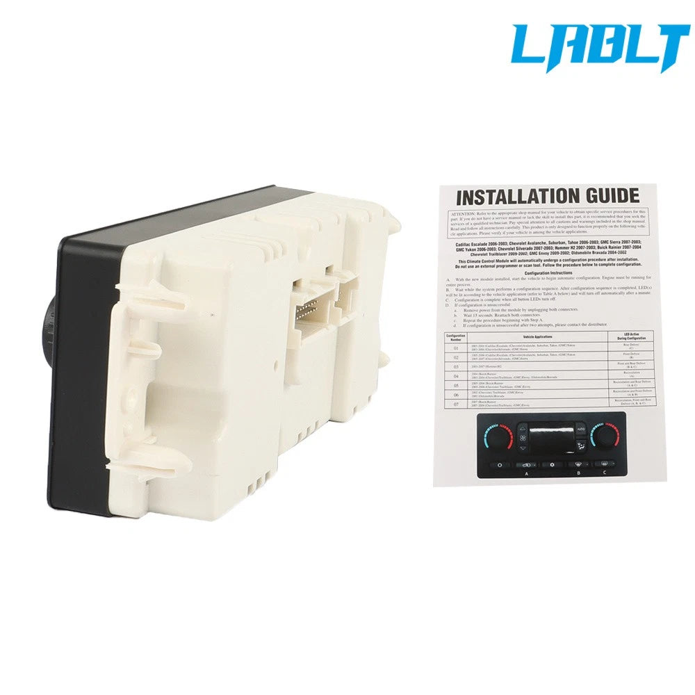AC Heater Climate Control Module 599-211XD for Chevy GMC (2002–2009)