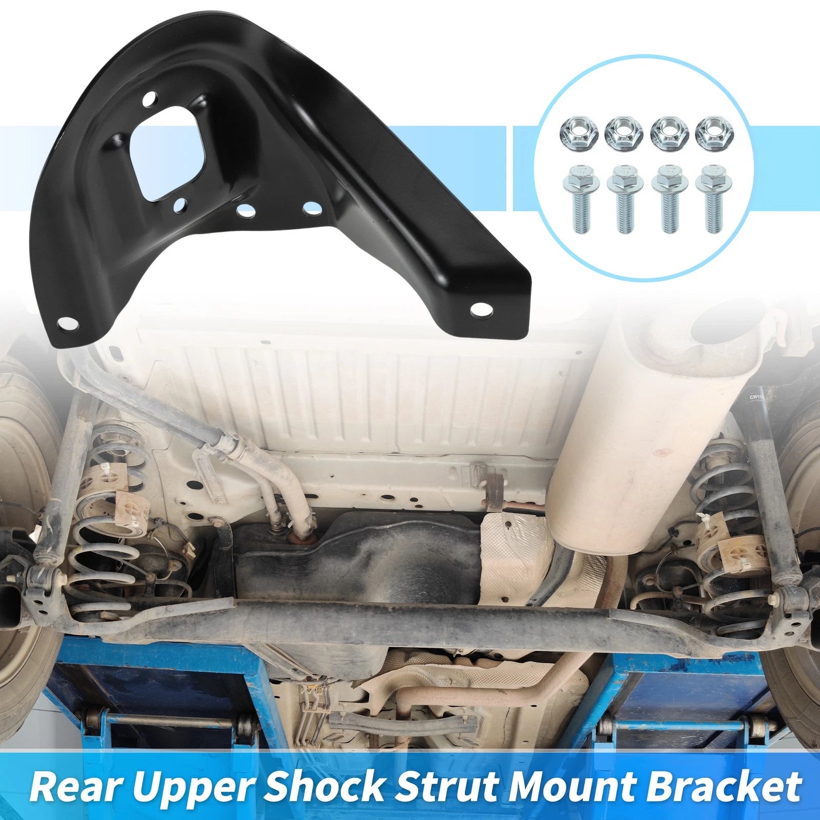 Rear Left Upper Shock Mount Bracket Replacement for Chevrolet K1500 (1995–2000)
