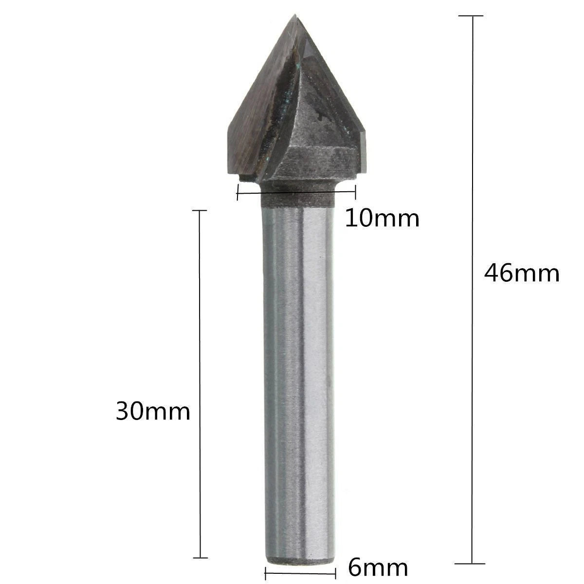 V Groove Bit CNC Router 3D Engraving Carving Woodworking Cutter Tool