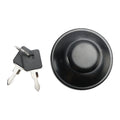 Black Vented Screw-In Petrol Gas Cap for Harley Sportster Dyna Softail (2000–2021) 61272-92