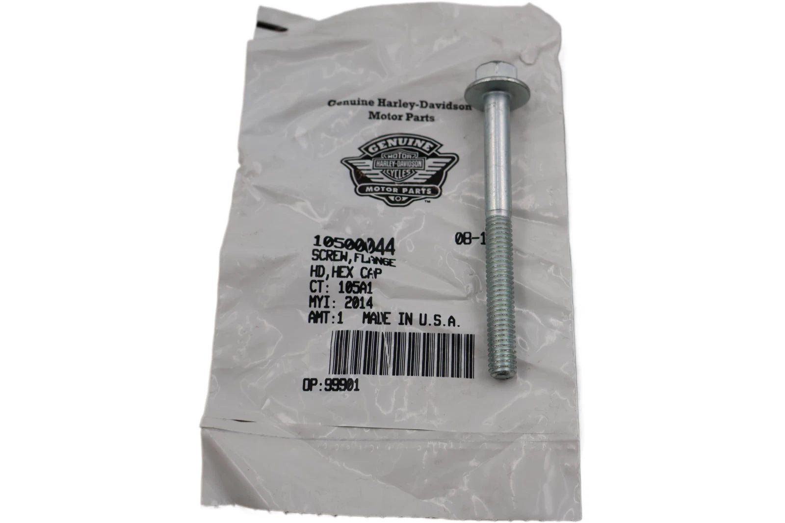 Screw Flange Hex Head for Harley-Davidson (OEM 10500044)