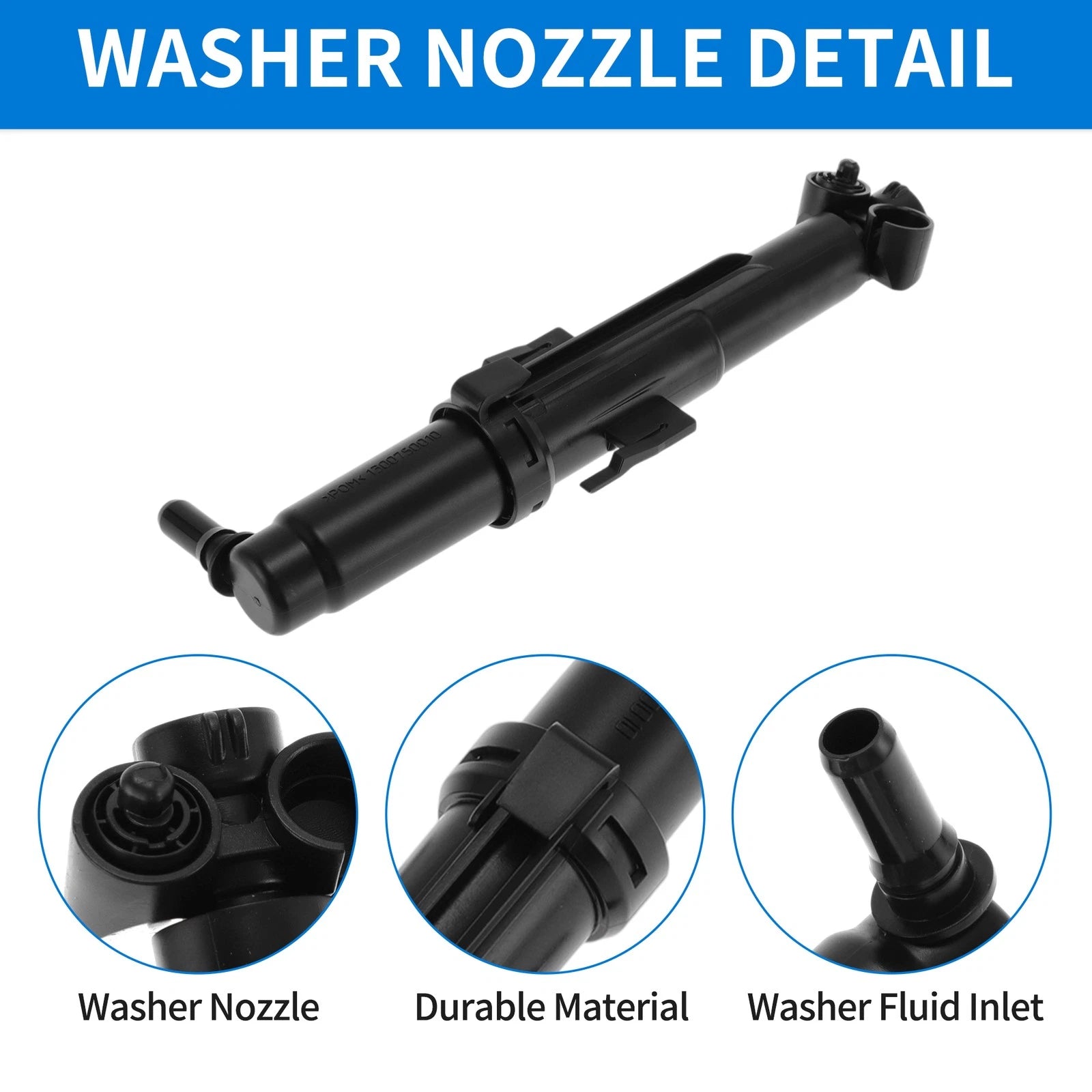 Headlight Washer Nozzle Left Front Replacement for BMW X3 Sport (2018–2025)
