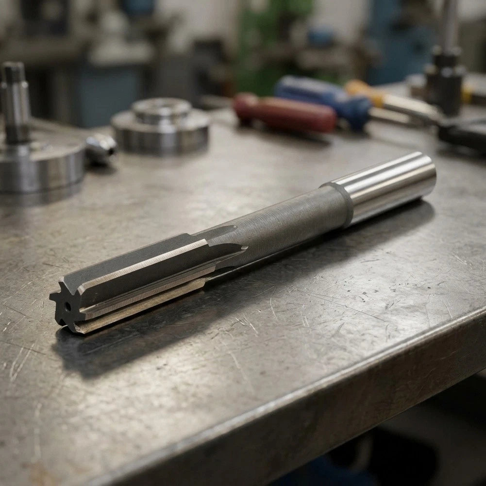 18mm Chucking Reamer with 6 Straight Flutes for Milling and Drilling