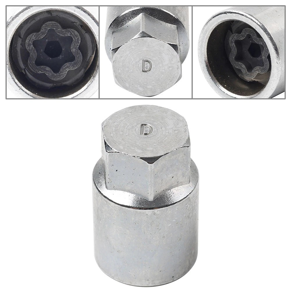 Lock Wheel Nut Anti Theft Bolt Key Tool for Toyota Lexus (D)