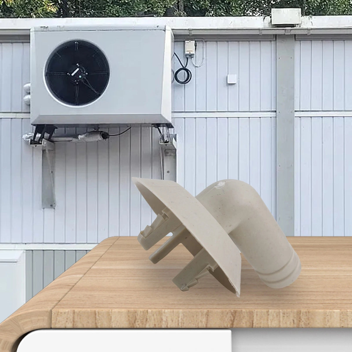 26MM Drain Pipe Connection Elbow for Air Conditioner Outdoor Unit
