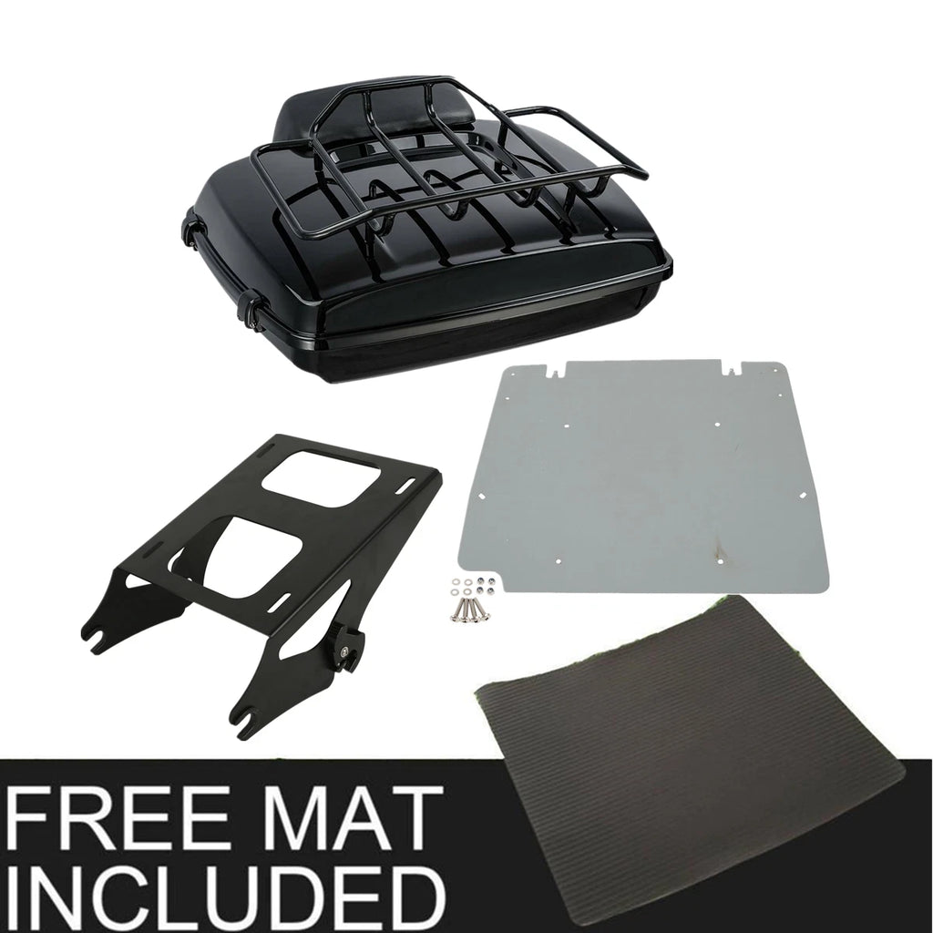 Razor Trunk Pad Mount Rack & Base Plate for Harley Touring Glide (2014–2026)