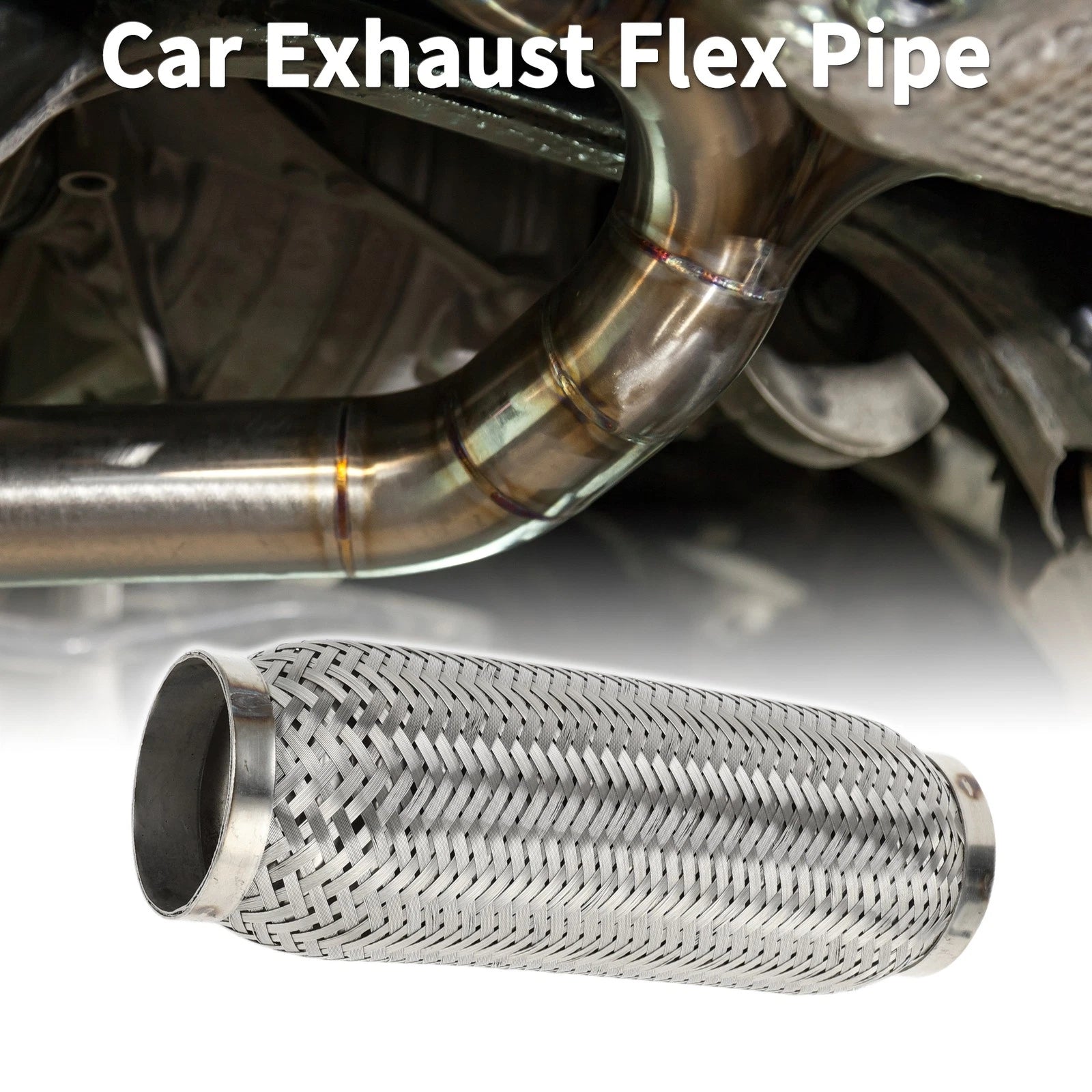 2.83 Inch OD Flex Pipe for Universal Applications (Flexible Braided)