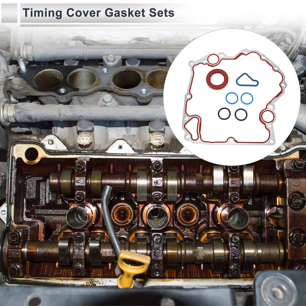 Timing Cover Gasket Set for Dodge 3.7L 4.7L Engine (2005–2010)