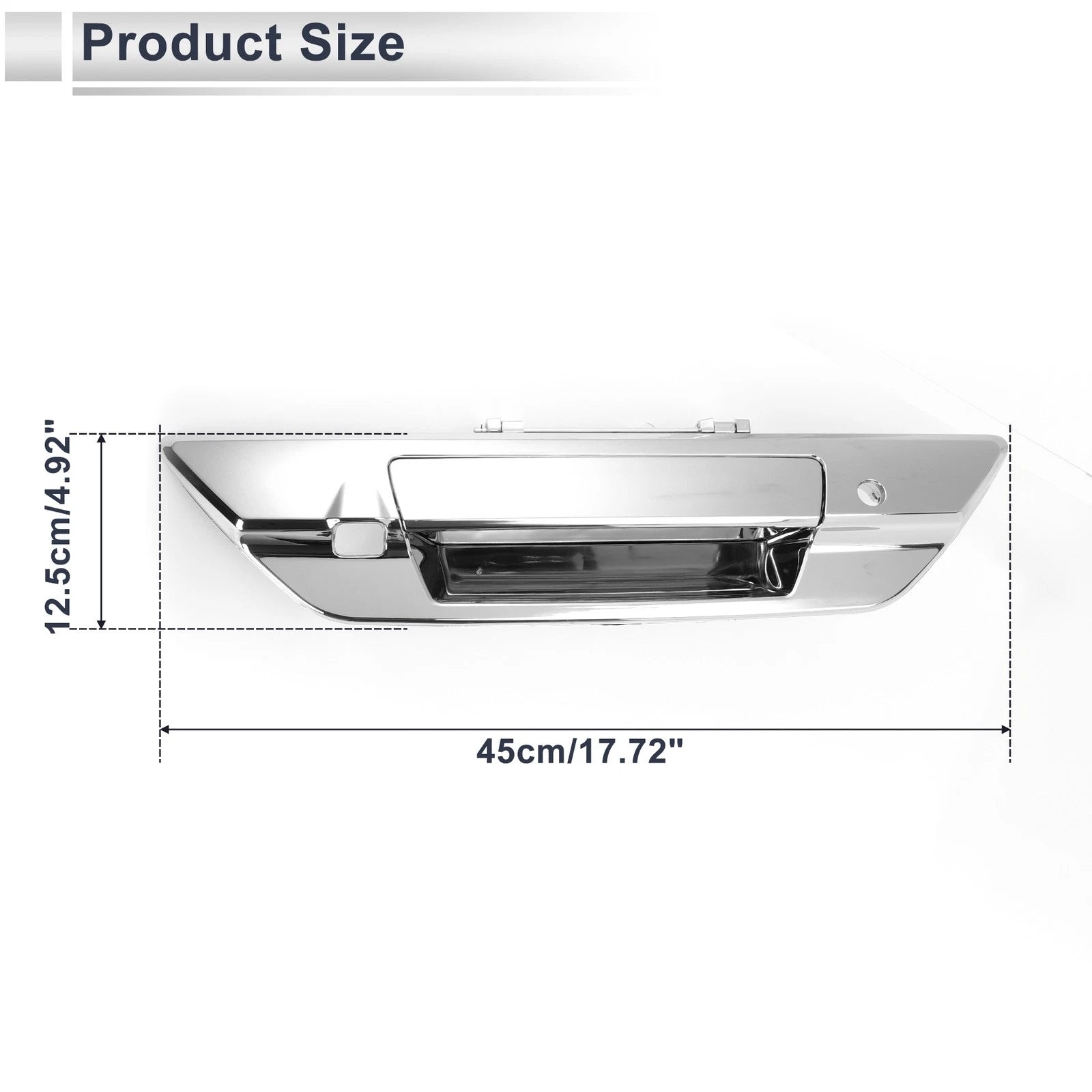 Exterior Tailgate Door Handle Replacement for Toyota Hilux Revo (2015–2020)