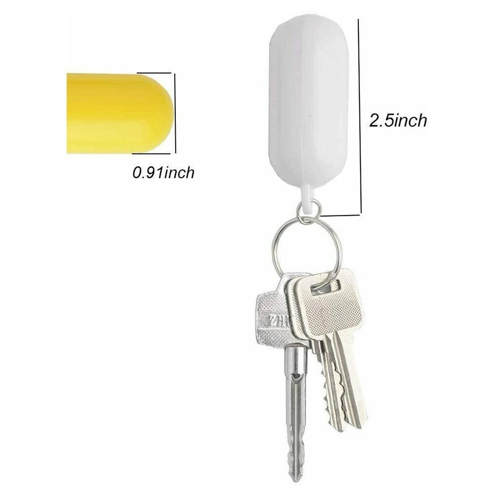 2X Buoyant Keychain for Marine Use - High Visibility (2pcs)