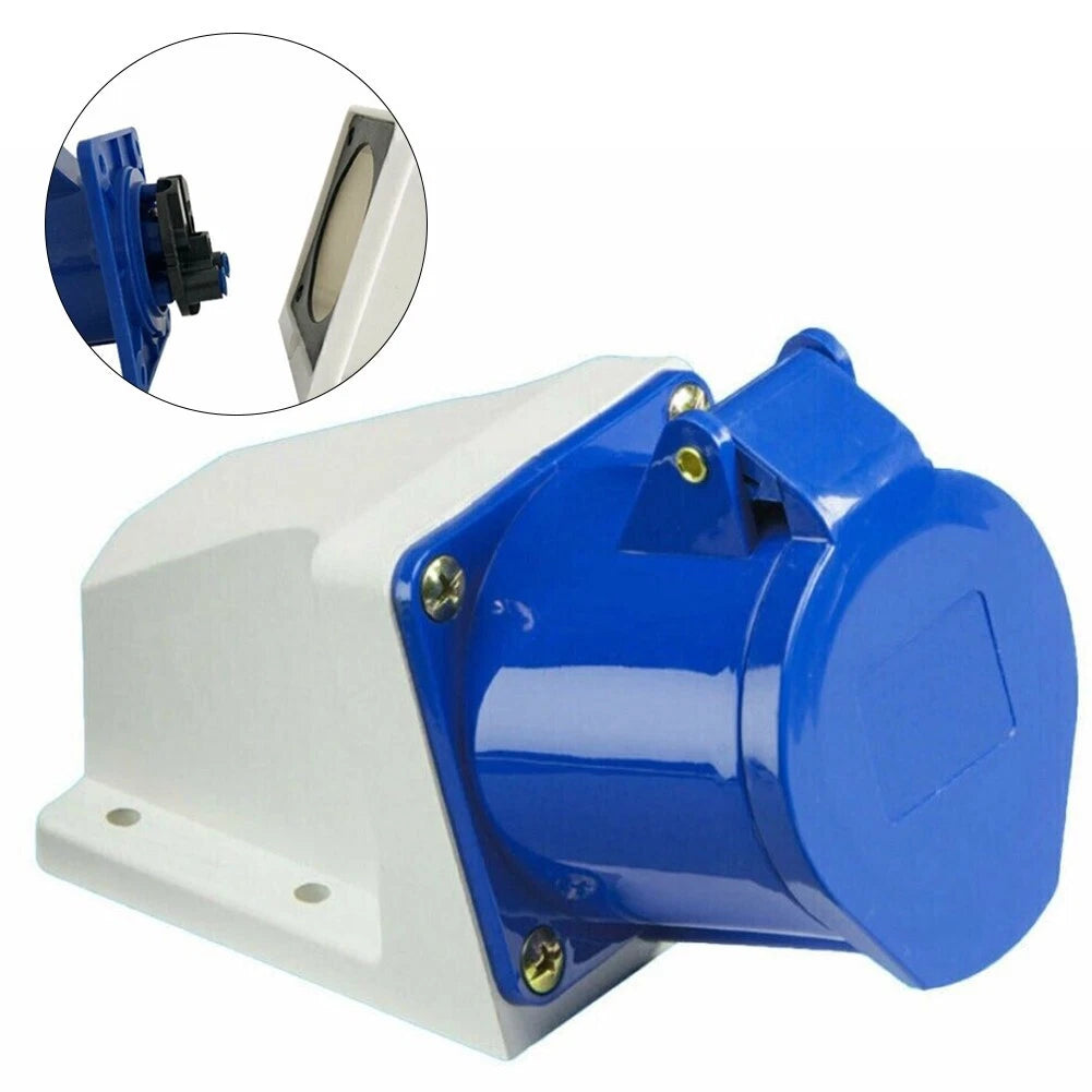 Mains Hook Up Socket Inlet Female for Camper Caravan Motorhome (220V)