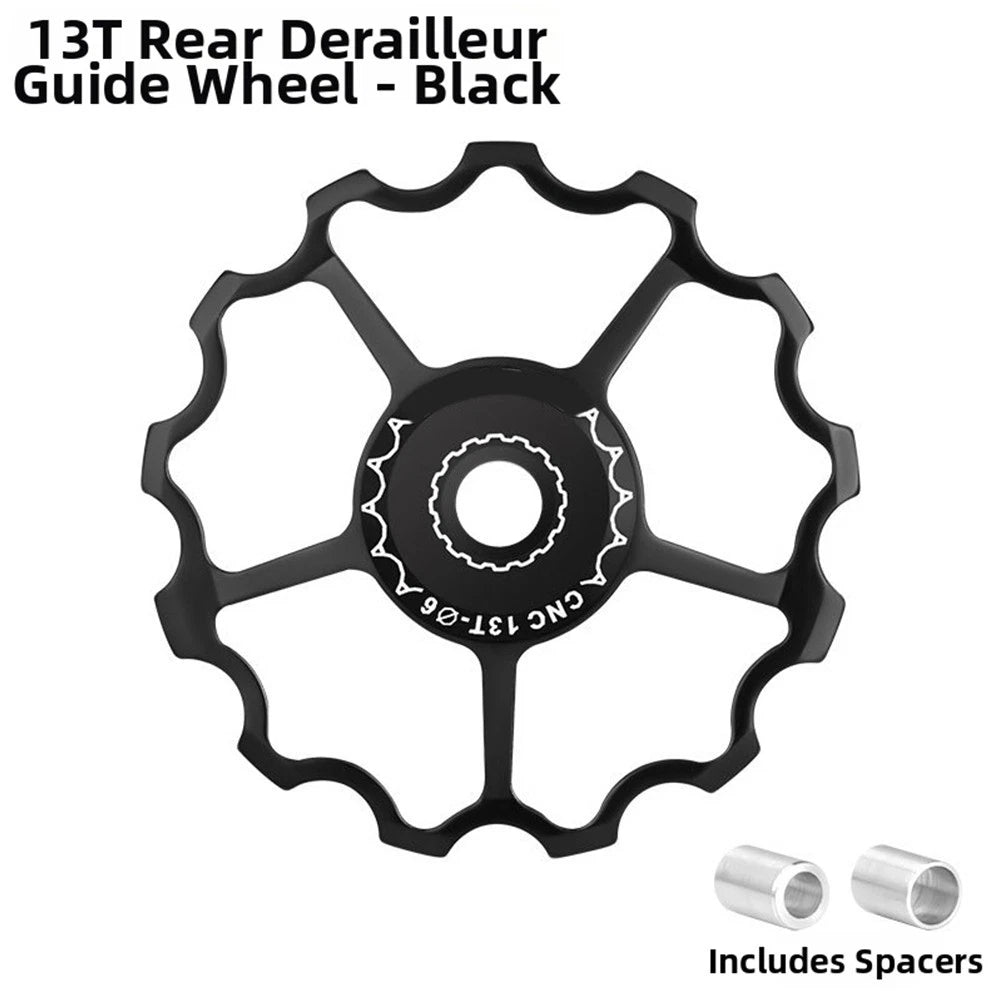 Rear Derailleur Guide Wheel 11T/13T for 8/9/10/11 Speed Bikes