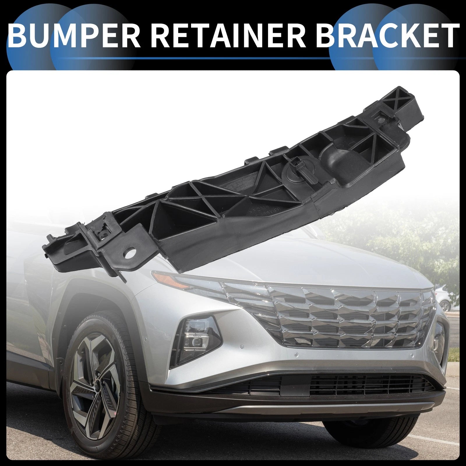 Right Front Bumper Retainer Bracket Replacement for Hyundai Tucson (2011–2015)