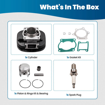 Top End Kit Set for Yamaha Blaster YFS200 (1988–2006) - Cylinder Piston Gasket