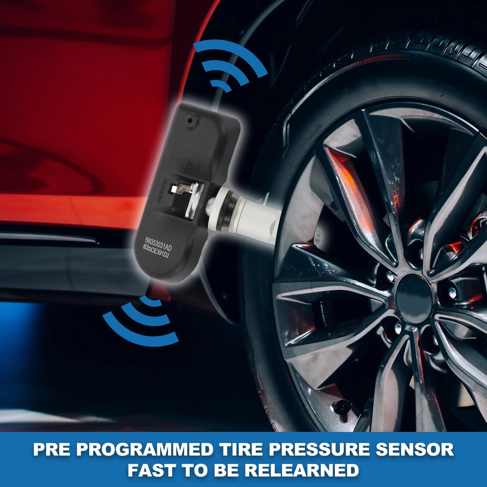 Tire Pressure Sensor Replacement for Chrysler Town & Country (2008–2010)