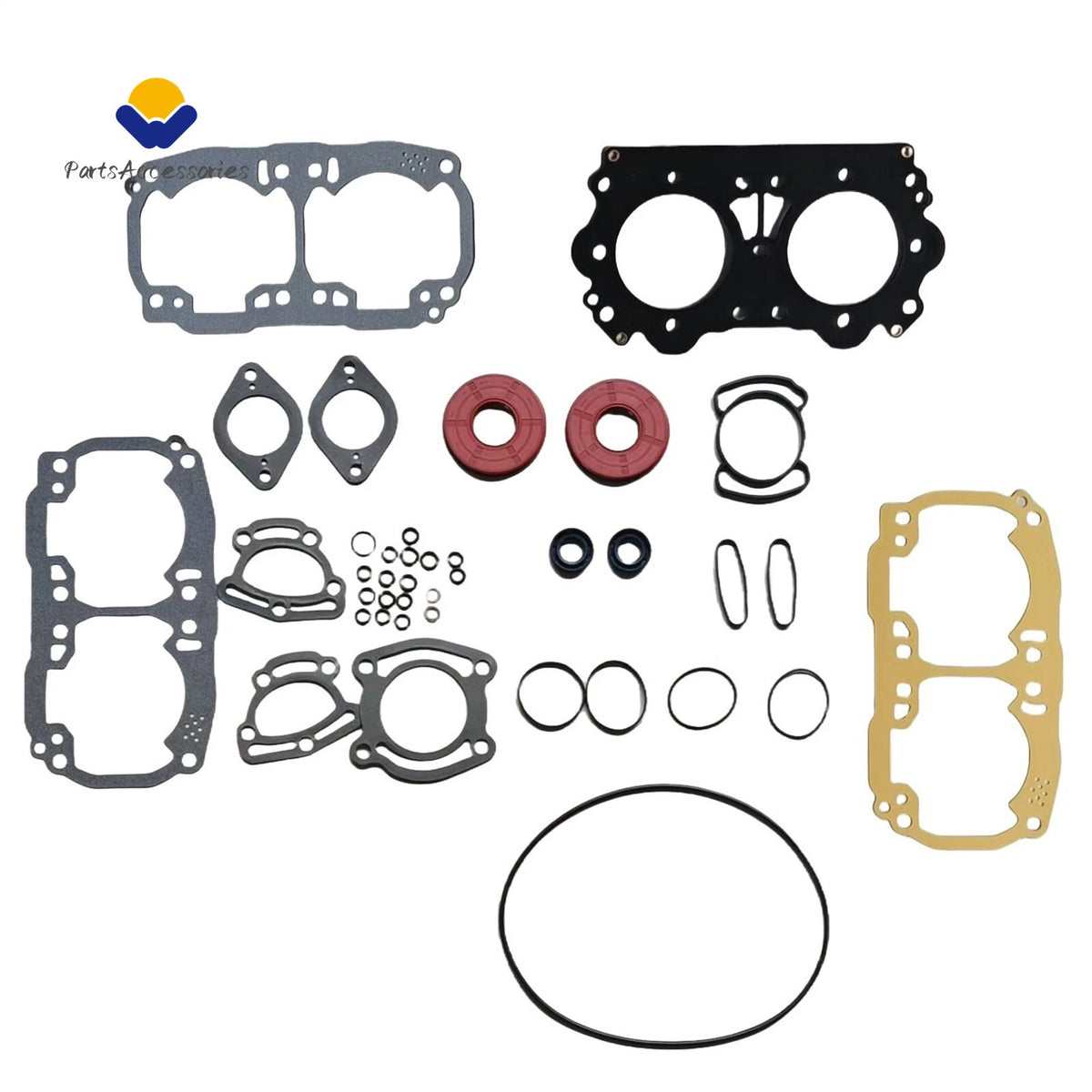 Engine Rebuild Gasket Crank Seal Kit for SeaDoo GSX GTX RX XP (1998–2002)