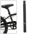 Aluminum Bicycle Seat Post Replacement for 27.2mm x 400mm Black (Road)